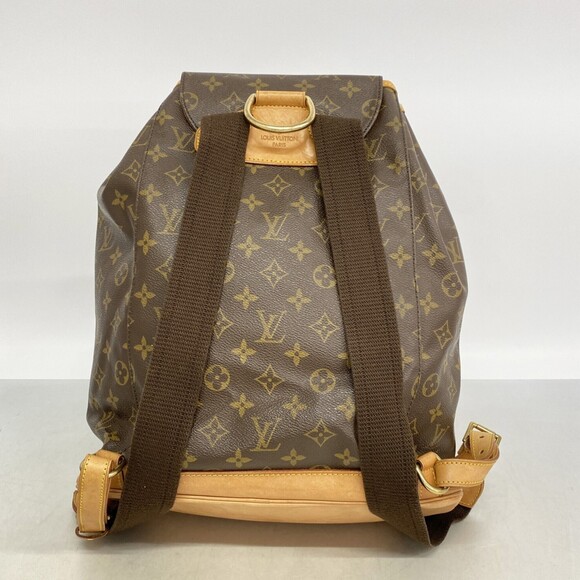LOUIS VUITTON Brown Monogram Backpack